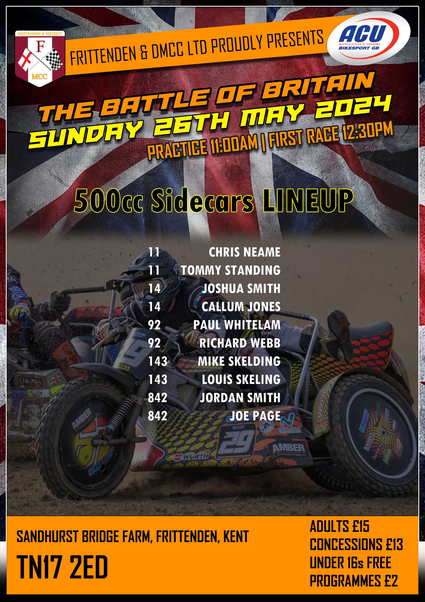 Battle of Britain 2024 line up